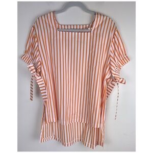 Harshman | Zita Top Marigold Stripes | XS